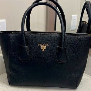 Prada Bag - gently used; Black; great condition!!
